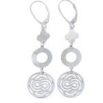 Kolczyki srebrne wiszące