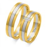 Obrączki złote ZS-OE-029 płaskie