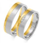 Obrączki złote ZS-OE-205 płaskie