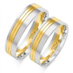 Obrączki złote ZS-OE-150 płaskie