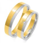 Obrączki złote ZS-OE-039 płaskie