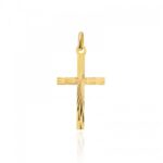 Zawieszka krzyżyk złoty