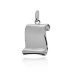 Zawieszka srebro papirus