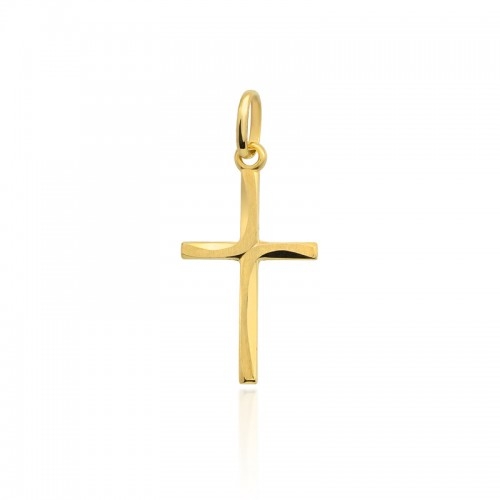 20201118-194958-4645847608.-585.jpg Zawieszka krzyżyk złoty - obrazek 1