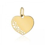 Zawieszka złota serduszko
