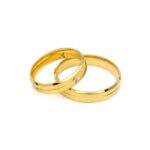 Obrączki złote SL26 płaskie - obrazek 2