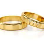 Obrączki złote S332 płaskie