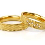 Obrączki złote S338 płaskie