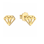 Kolczyki złote diamenciki