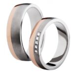 Obrączki tytanowe TRG133-6/HP : TRG132-5/HP/5x0,01CT j