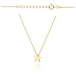 Naszyjnik złoty z gwiazdką