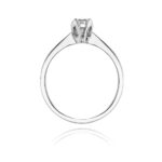 Pierścionek złoty z diamentem BD-W47B - obrazek 3