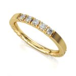 Obrączka złota ST537