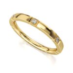 Obrączka złota ST538