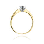 A Pierścionek złoty z diamentem BD-W171 - obrazek 3