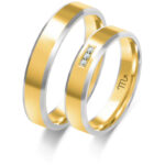 Obrączki złote ZS-A-231 płaskie