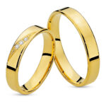 Obrączki złote SL42 płaskie