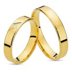 Obrączki złote SL41 płaskie