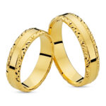 Obrączki złote SL46 płaskie