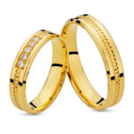 Obrączki złote SL49 płaskie