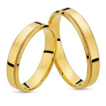 Obrączki złote SL47 płaskie