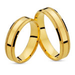 Obrączki złote SL48 płaskie