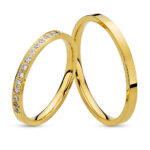 Obrączki złote SL43 płaskie