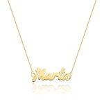 Naszyjnik złoty z diamentem - Marta