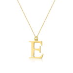 Naszyjnik złoty z diamentem - E