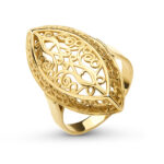 Pierścionek złoty typu ,,Pestka"