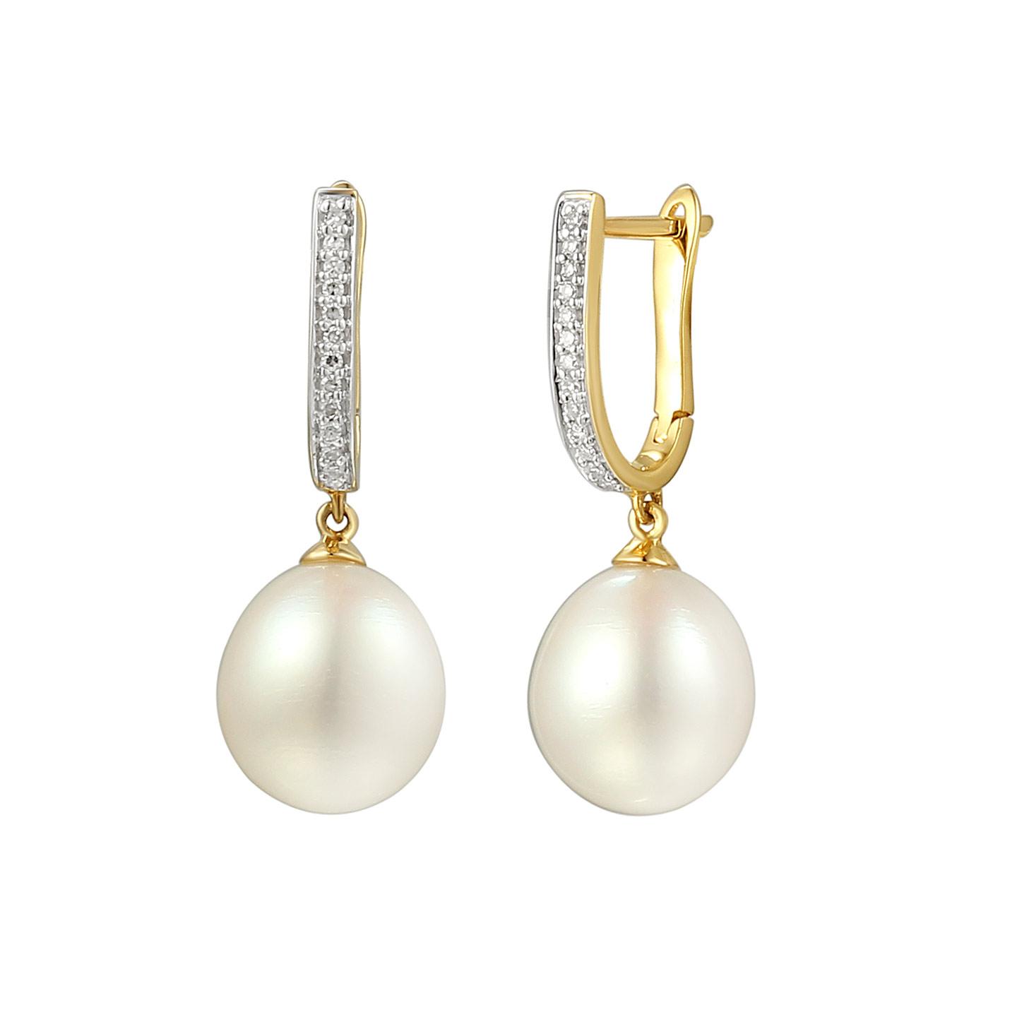 IMG-20241217-WA0002 Kolczyki złote z perłą i diamentami - obrazek 1