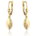 Kolczyki złote wiszące