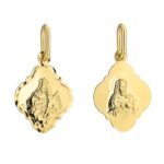 Medalik złoty szkaplerz