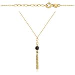 Naszyjnik złoty nieskończoność