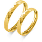 Obrączki złote ZS-O-416 półokrągłe