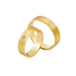 Obrączki złote SL15 płaskie