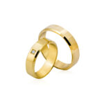 Obrączki złote SL11 płaskie