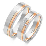 Obrączki złote ZS-OE-107 płaskie