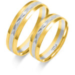 Obrączki złote ZS-OE-383 płaskie