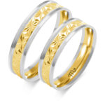 Obrączki złote ZS-OE-410 płaskie