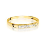 Pierścionek złoty z diamentami BD-W0619 - obrazek 4