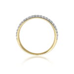 Pierścionek złoty z diamentami BD-W522 - obrazek 3