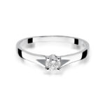 Pierścionek złoty z diamentem BD-W240B/0,20 - obrazek 2