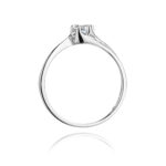 Pierścionek złoty z diamentem BD-W163B - obrazek 3