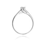 Pierścionek złoty z diamentem BD-W70B - obrazek 3