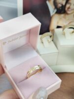 Obrączki złote ZS-O-279 płaskie - obrazek 2