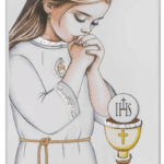 Obrazek Pamiątka I Komunii Świętej - dziewczynka