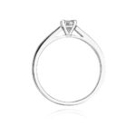 Pierścionek złoty z diamentami BD-W52B - obrazek 3