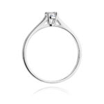 Pierścionek złoty z diamentem BD-W240B/0,20 - obrazek 3