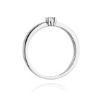 Pierścionek złoty z diamentami BD-W288B - obrazek 3